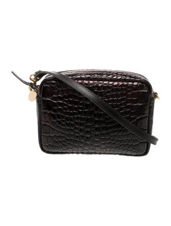 Clare V. Patent Leather Crossbody Bag