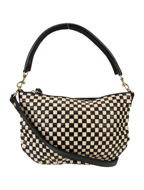 Clare V. Leather Top Handle Bag