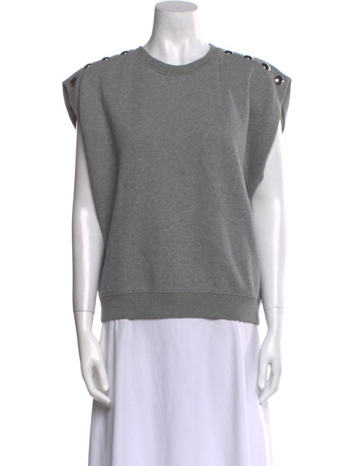 Clare V. Crew Neck Short Sleeve Sweatshirt