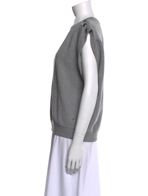 Clare V. Crew Neck Short Sleeve Sweatshirt