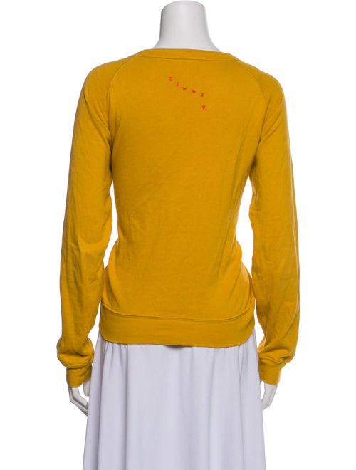 Clare V. Crew Neck Long Sleeve Sweatshirt