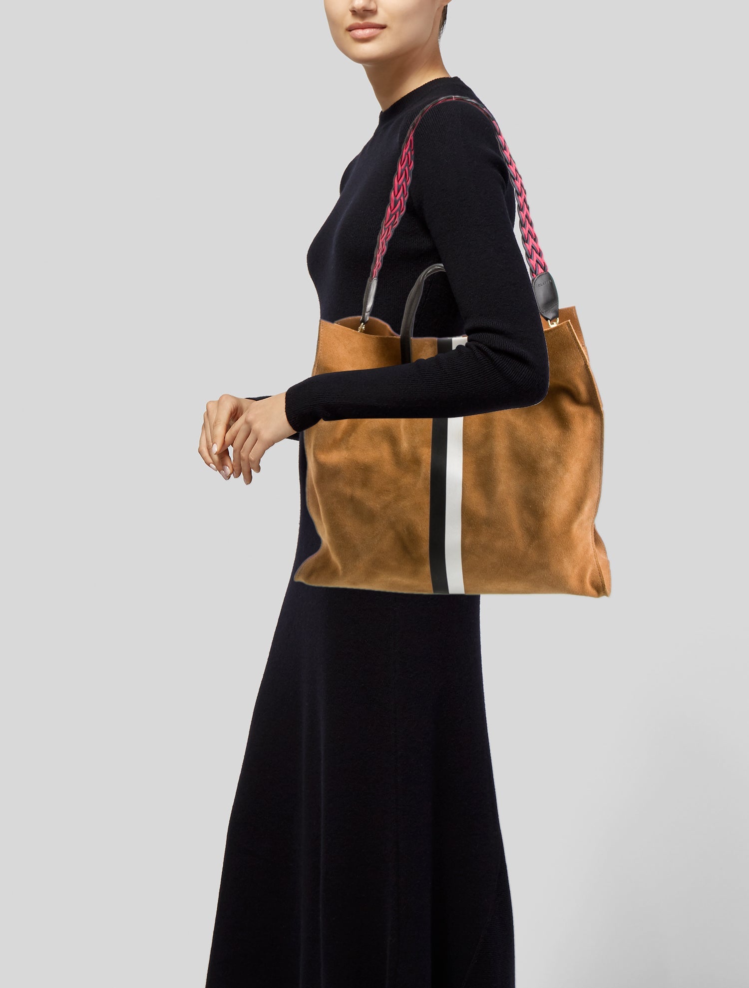 Clare V. Suede Shoulder Bag