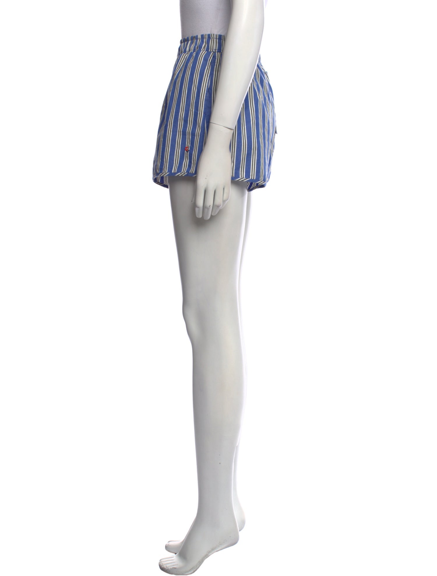 Clare V. Striped Mini Shorts