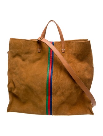 Clare V. Suede Messenger Bag