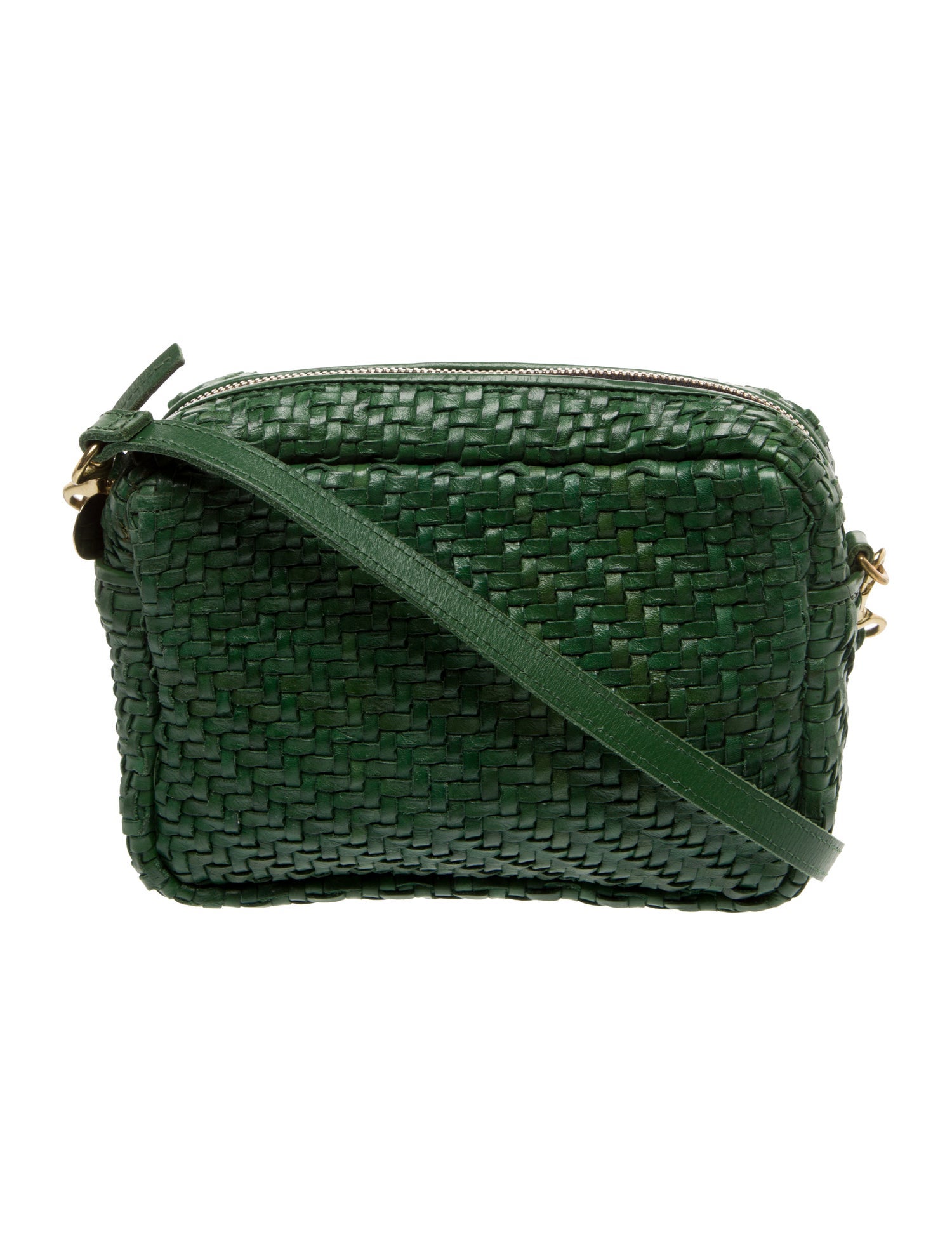 Clare V. Leather Crossbody Bag