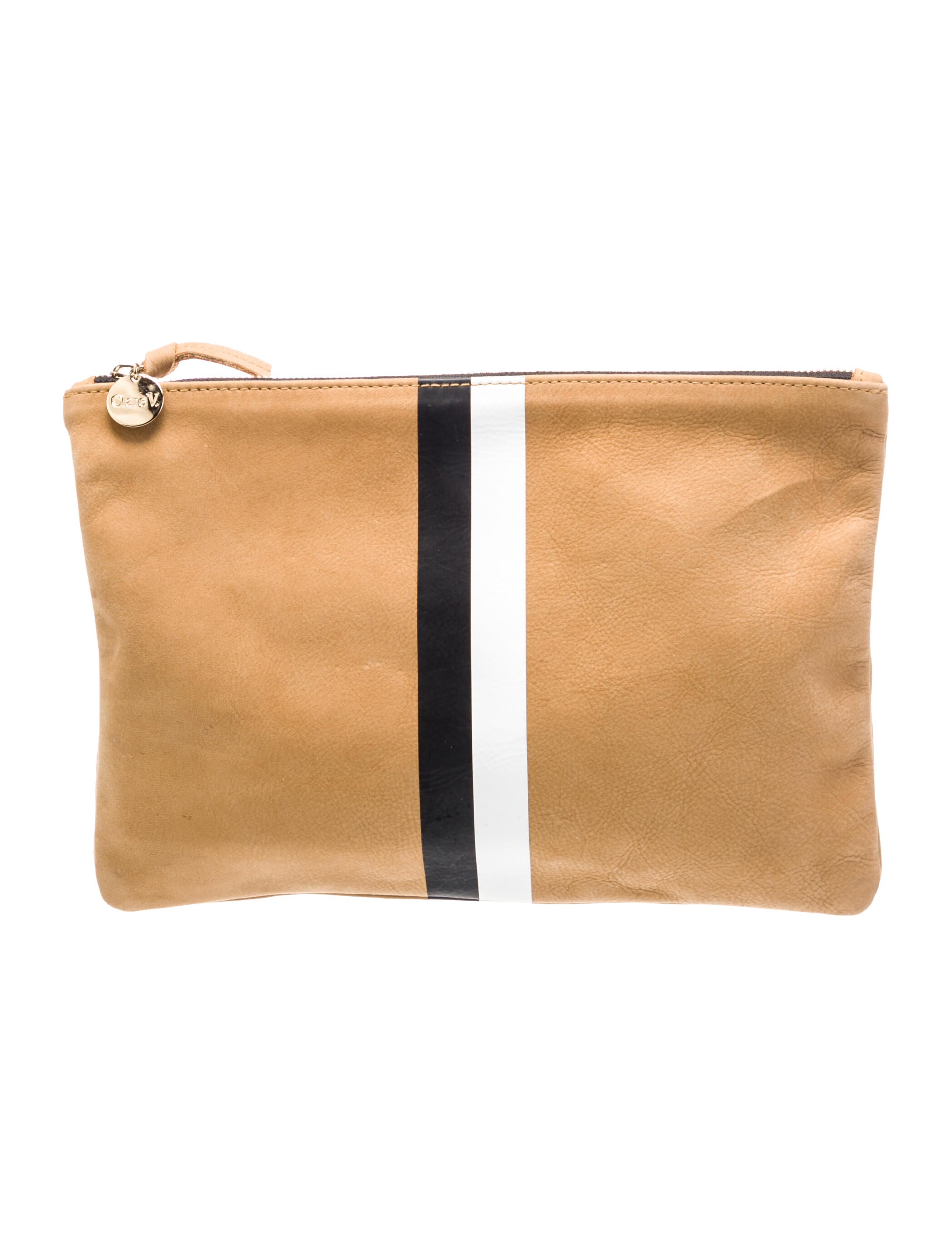Clare V. Leather Clutch