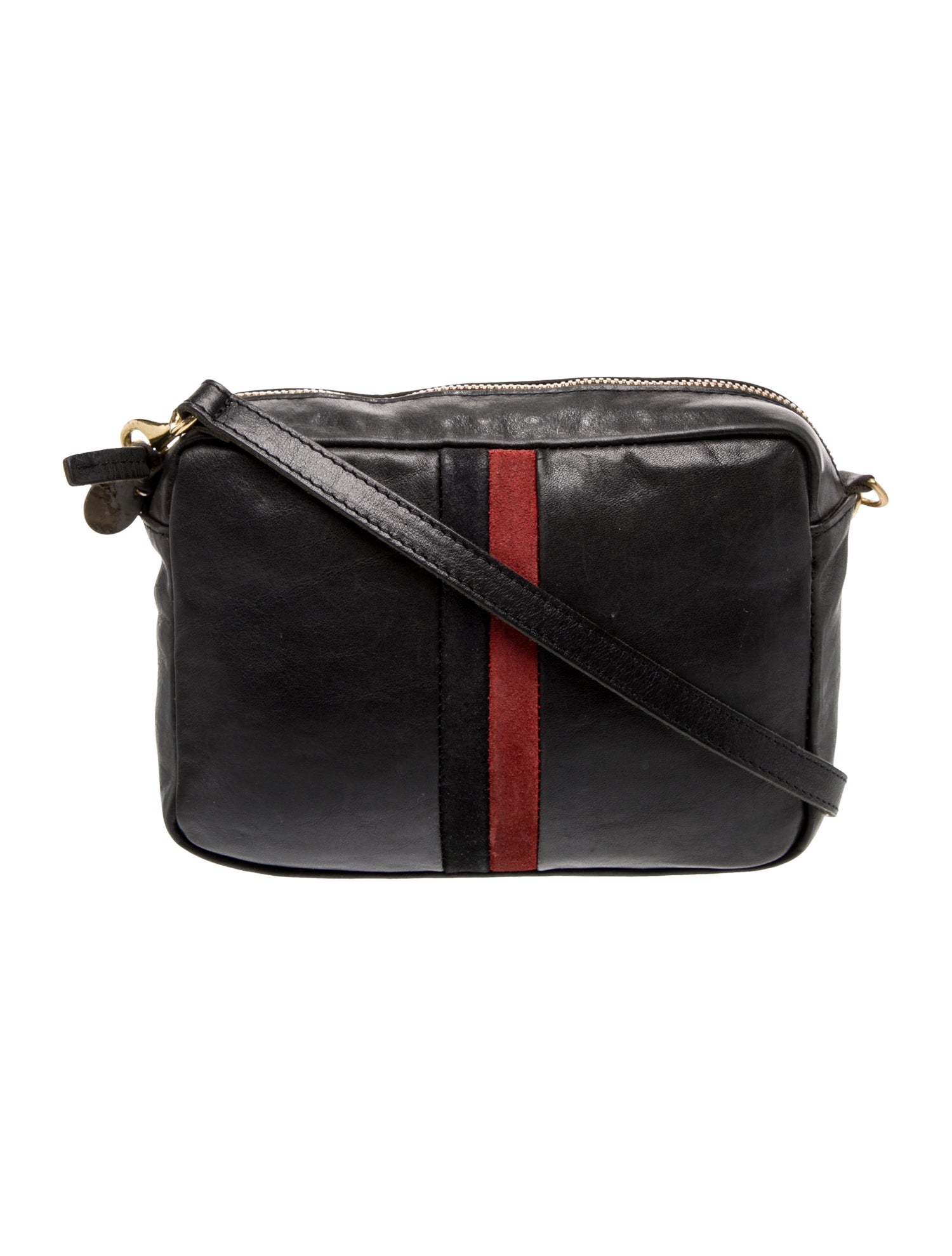 Clare V. Leather Crossbody Bag