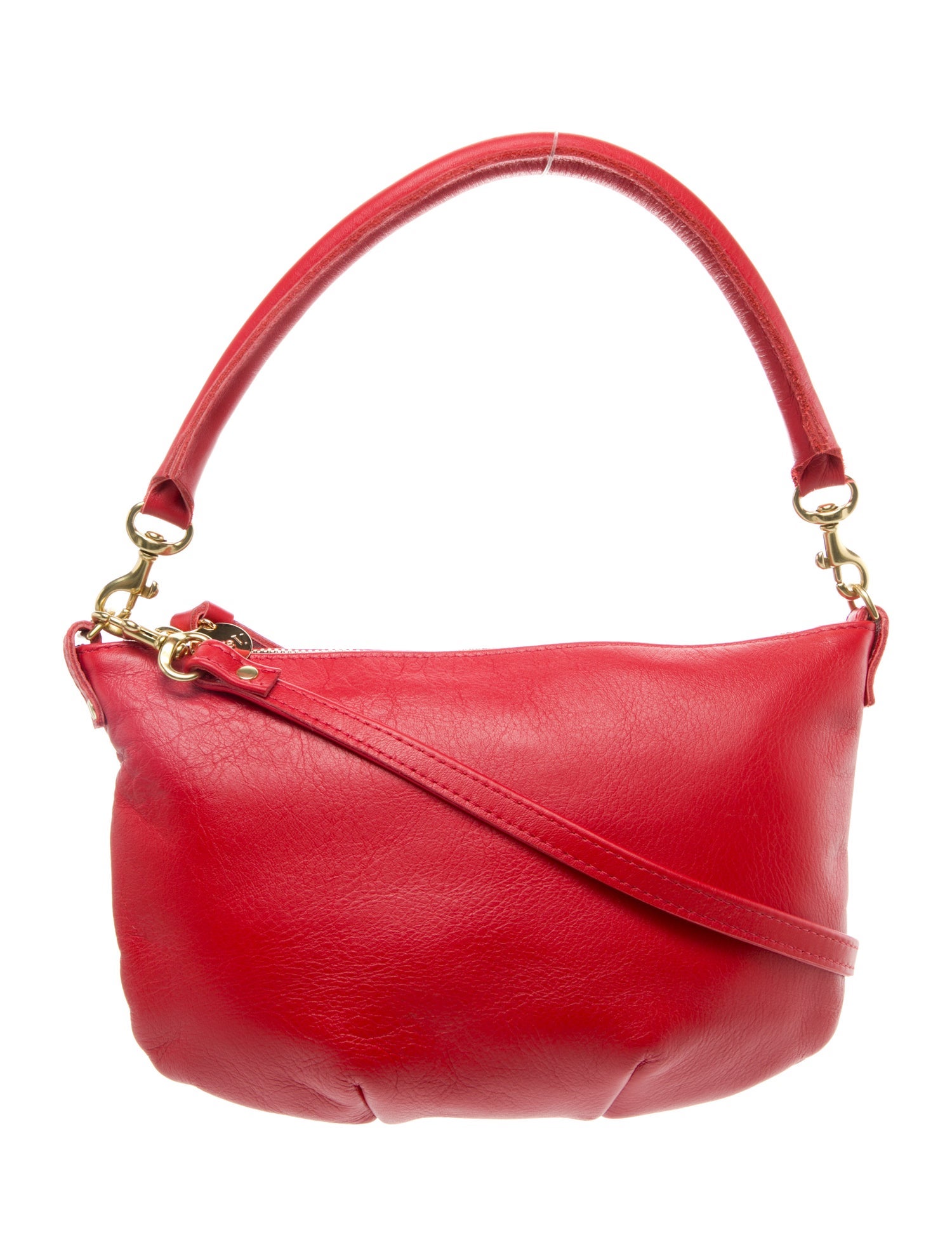 Clare V. Leather Shoulder Bag