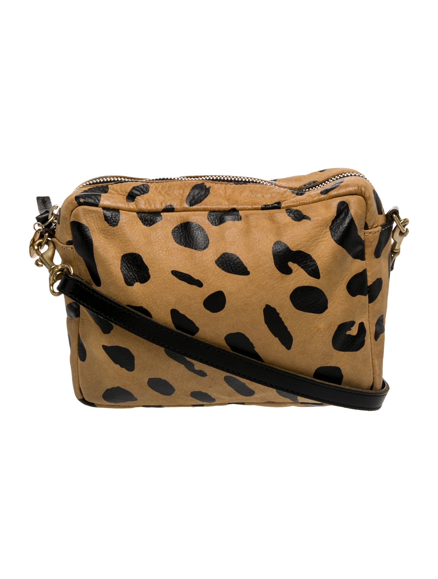 Clare V. Leather Crossbody Bag