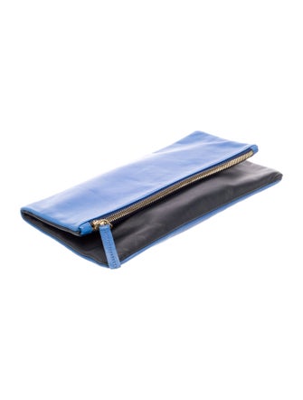 Clare V. Leather Clutch