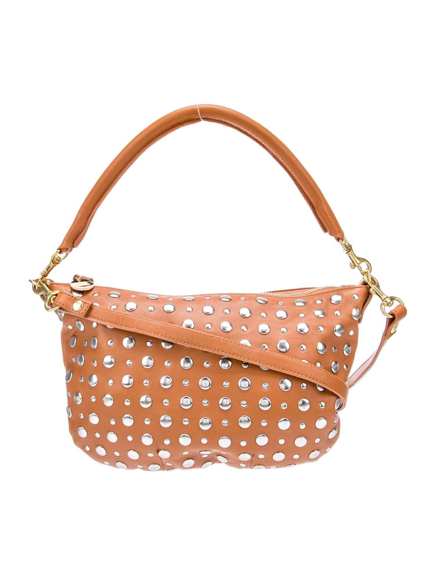 Clare V. Leather Top Handle Bag