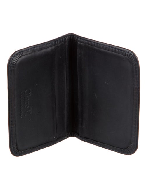 Clare V. Leather Printed Wallet