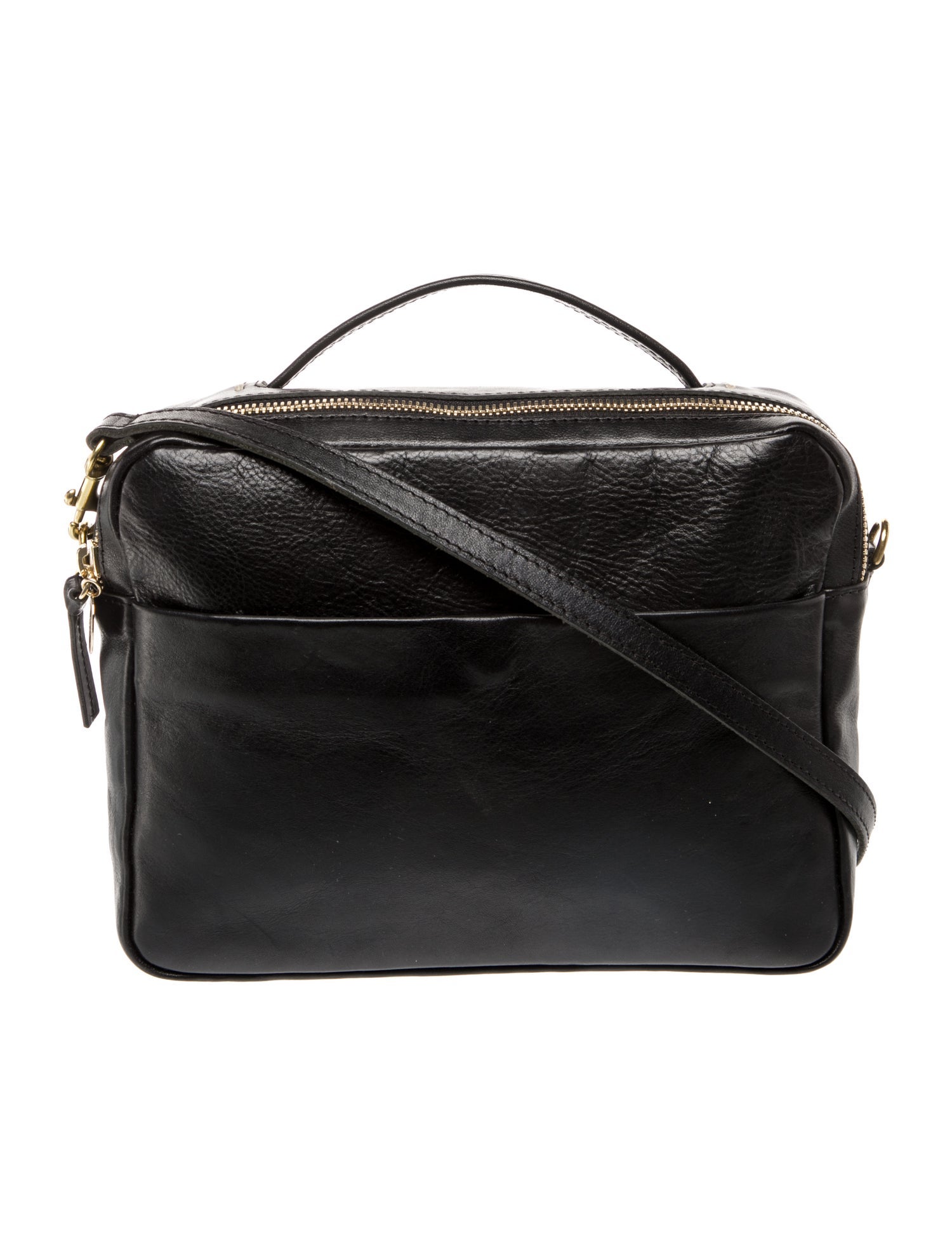 Clare V. Leather Crossbody Bag