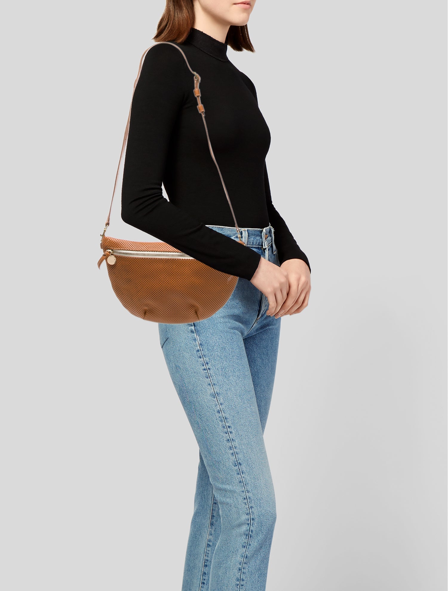 Clare V. Leather Evening Bag