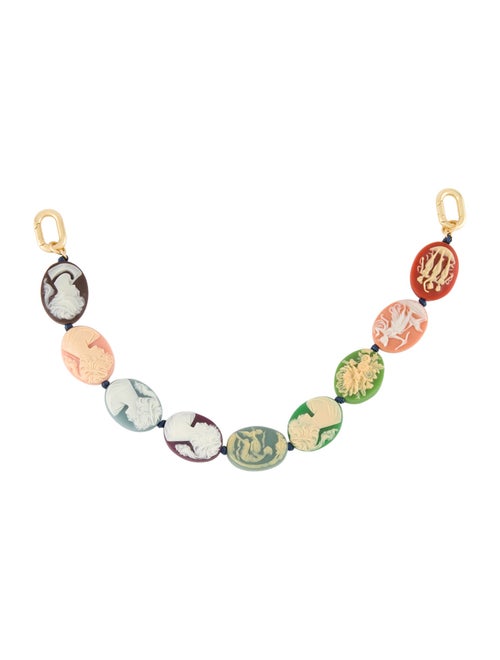 Clare V. Cameo Keychain