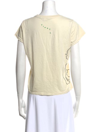 Clare V. Crew Neck Short Sleeve T-Shirt