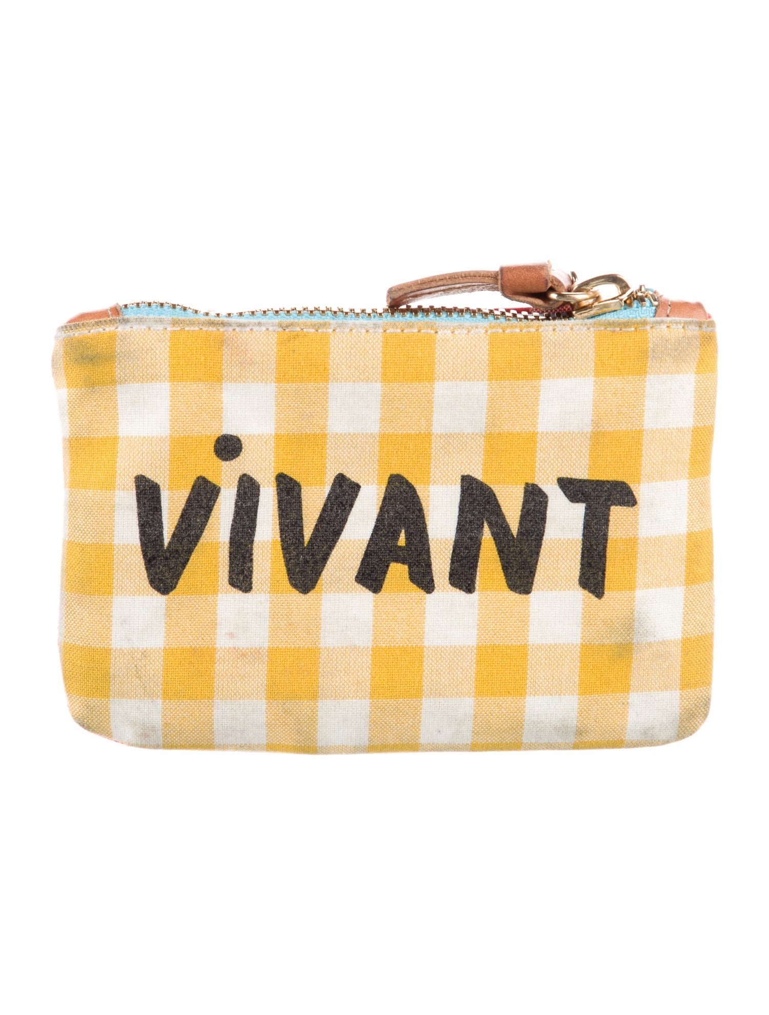 Clare V. Canvas Printed Bifold Wallet