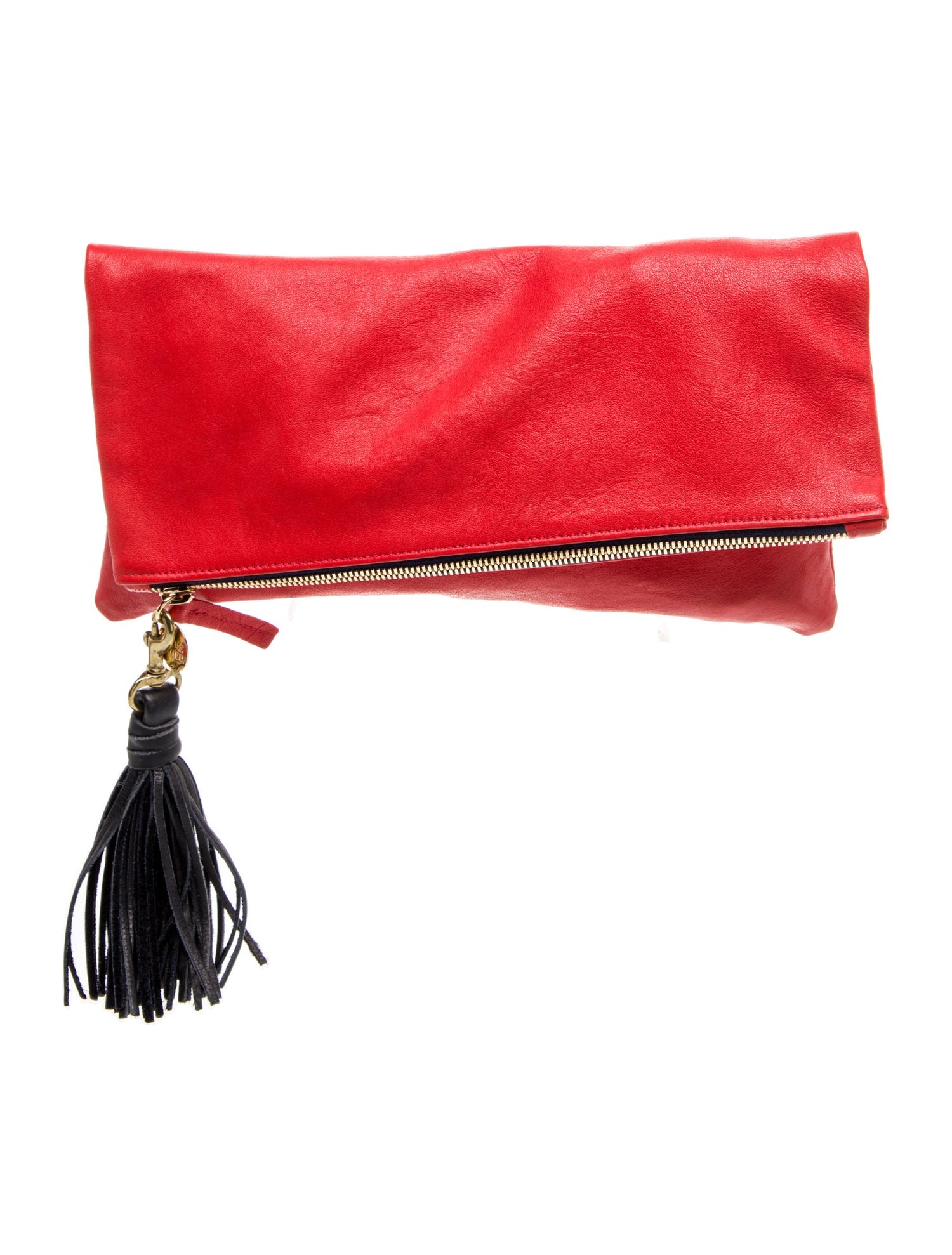 Clare V. Leather Clutch