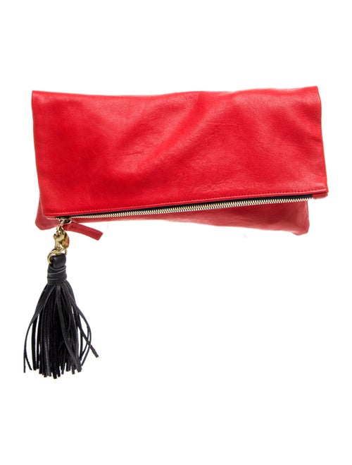 Clare V. Leather Clutch