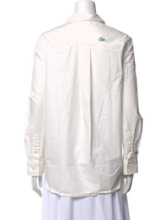 Clare V. Long Sleeve Button-Up Top