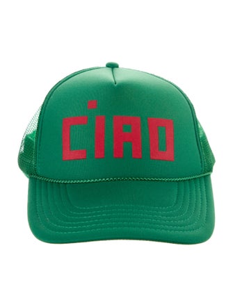 Clare V. green baseball hat