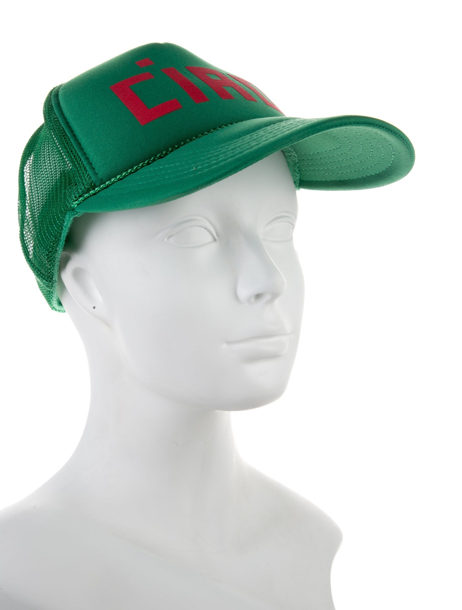 Clare V. green baseball hat