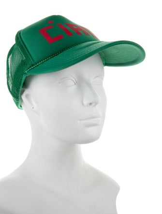 Clare V. green baseball hat