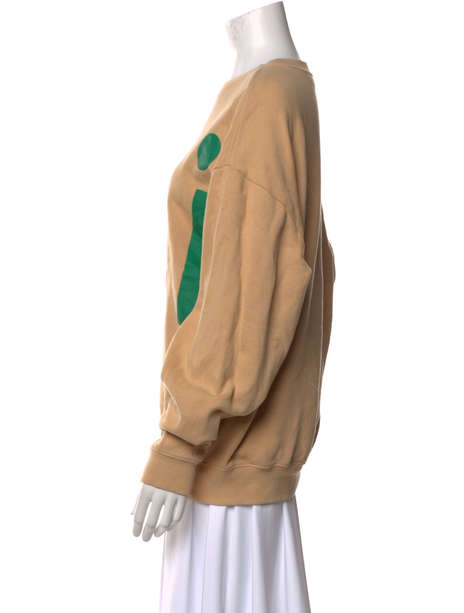 Clare V. Graphic Print Crew Neck Sweatshirt