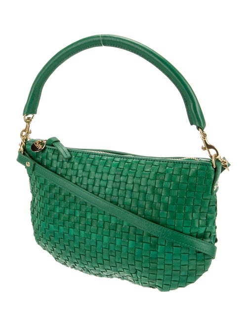 Clare V. Leather Top Handle Bag