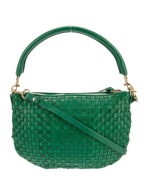 Clare V. Leather Top Handle Bag