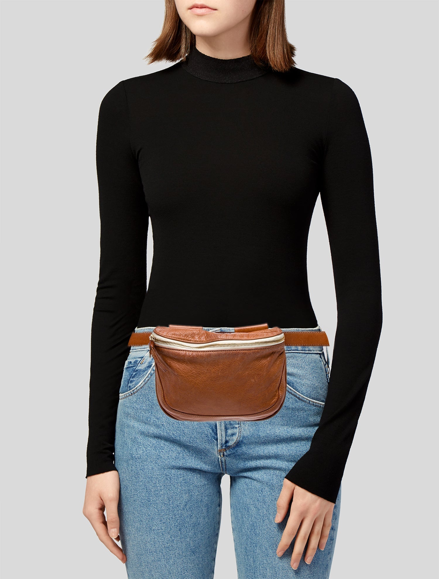 Clare V. Leather Belt Bag