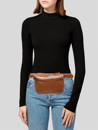 Clare V. Leather Belt Bag