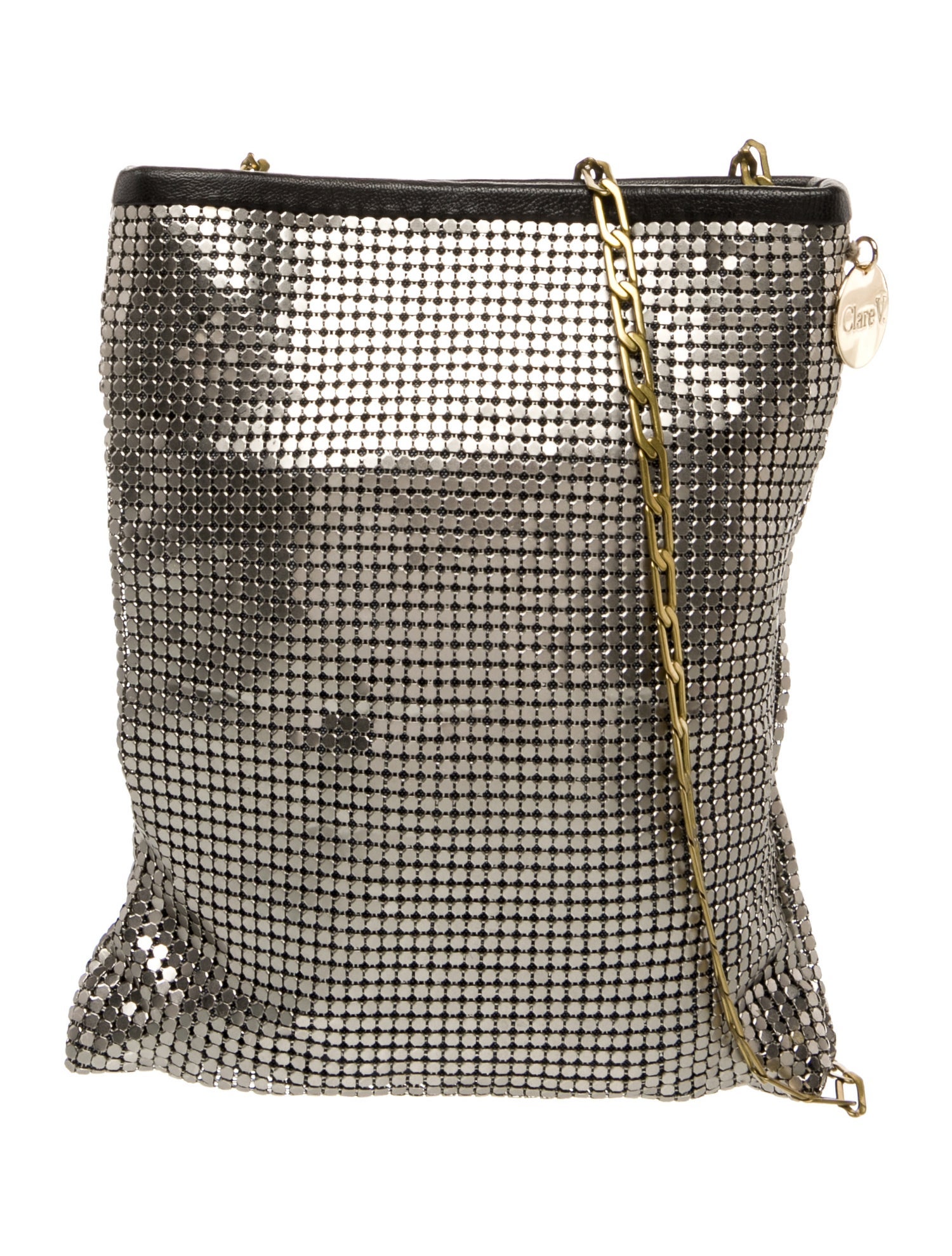 Clare V. Metal Suitcase