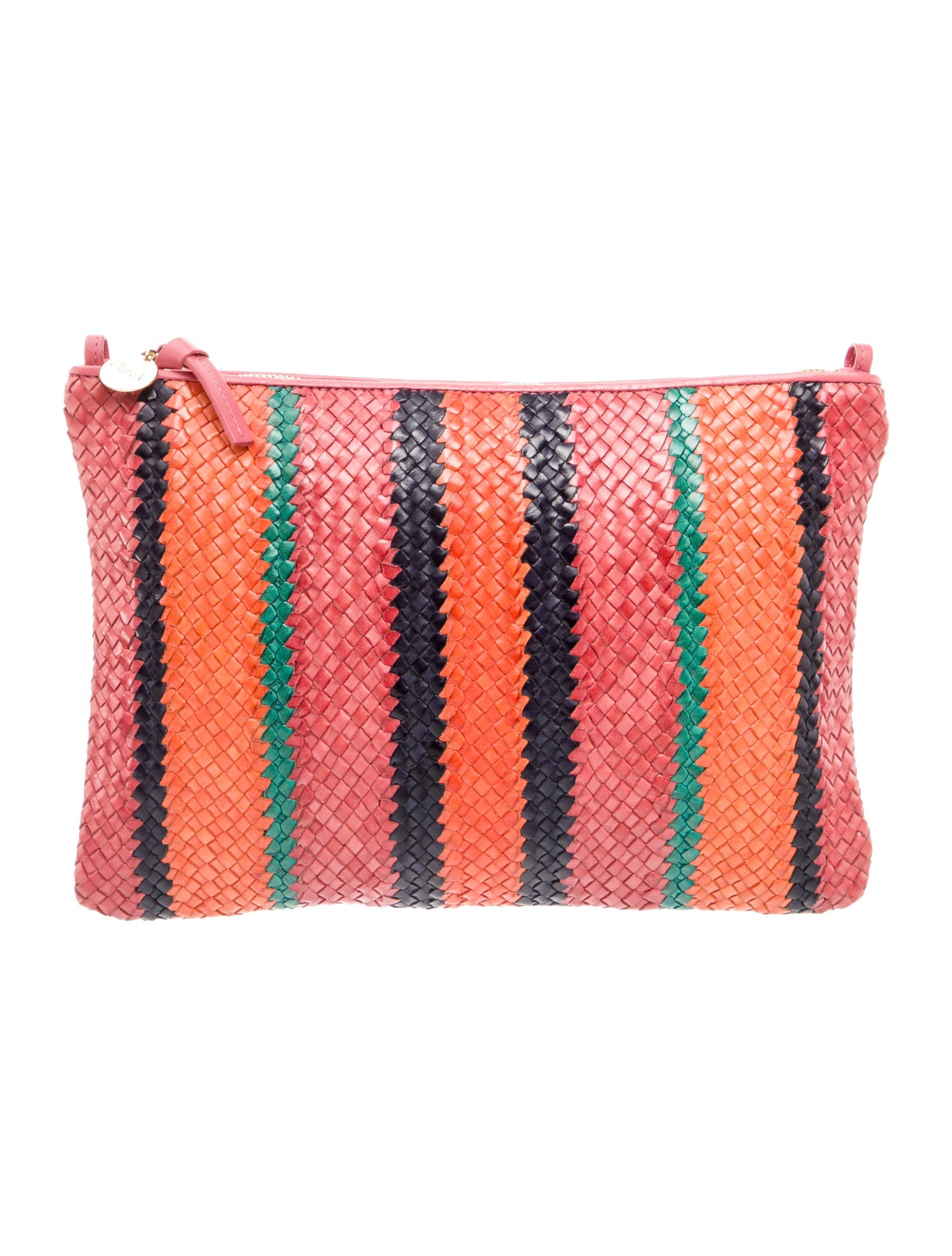 Clare V. Leather Shoulder Bag