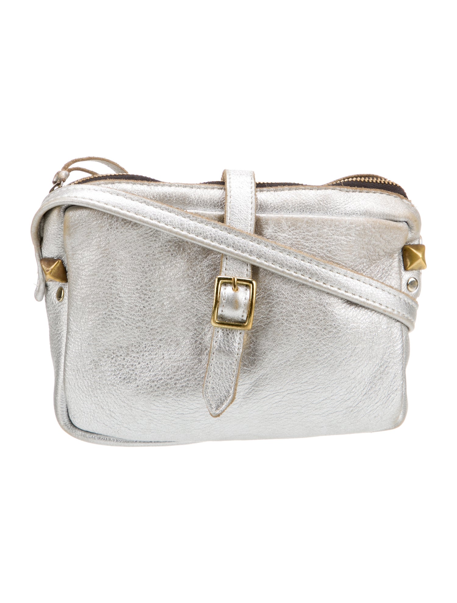 Clare V. Leather Messenger Bag