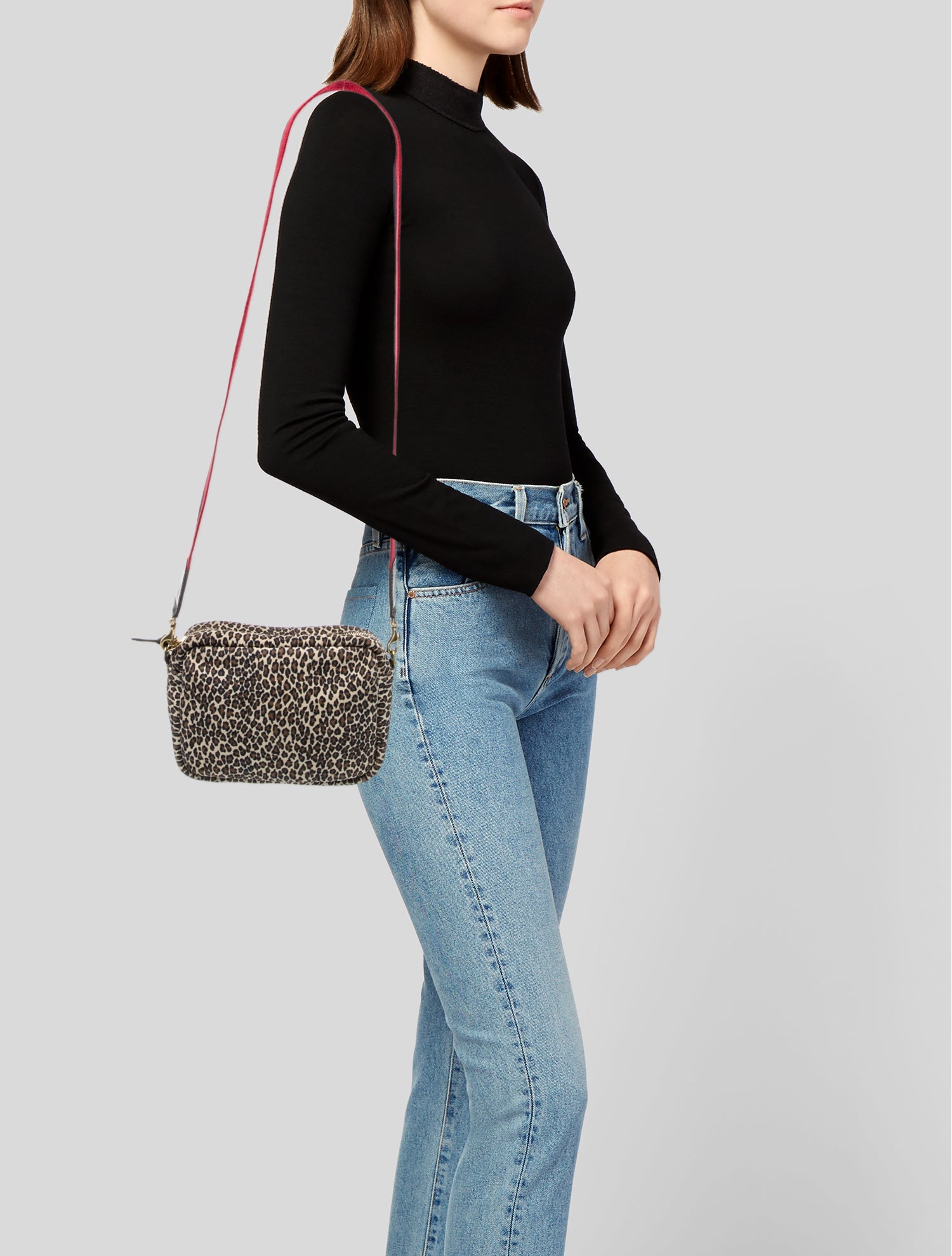 Clare V. Suede Crossbody Bag