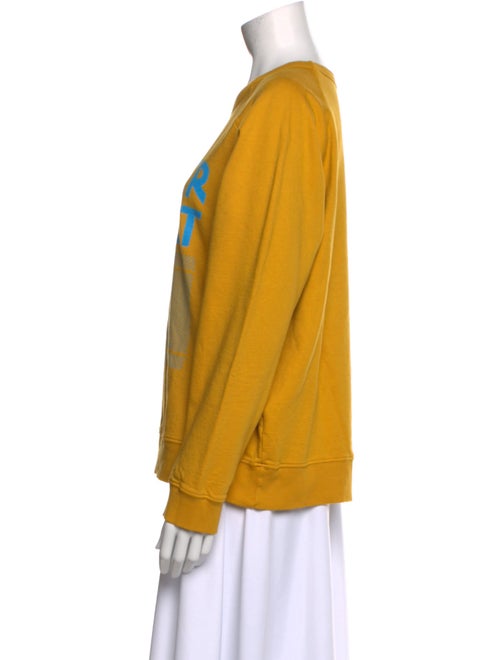 Clare V. Graphic Print Crew Neck Sweatshirt