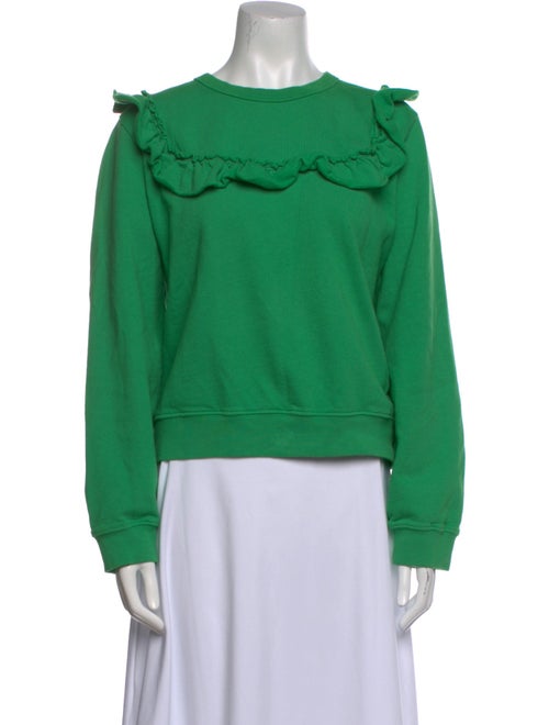 Clare V. Bateau Neckline Long Sleeve Sweatshirt