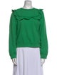 Clare V. Bateau Neckline Long Sleeve Sweatshirt