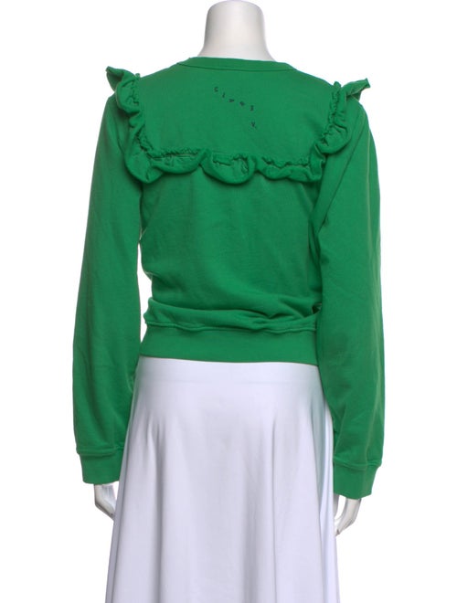 Clare V. Bateau Neckline Long Sleeve Sweatshirt