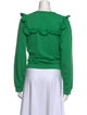 Clare V. Bateau Neckline Long Sleeve Sweatshirt