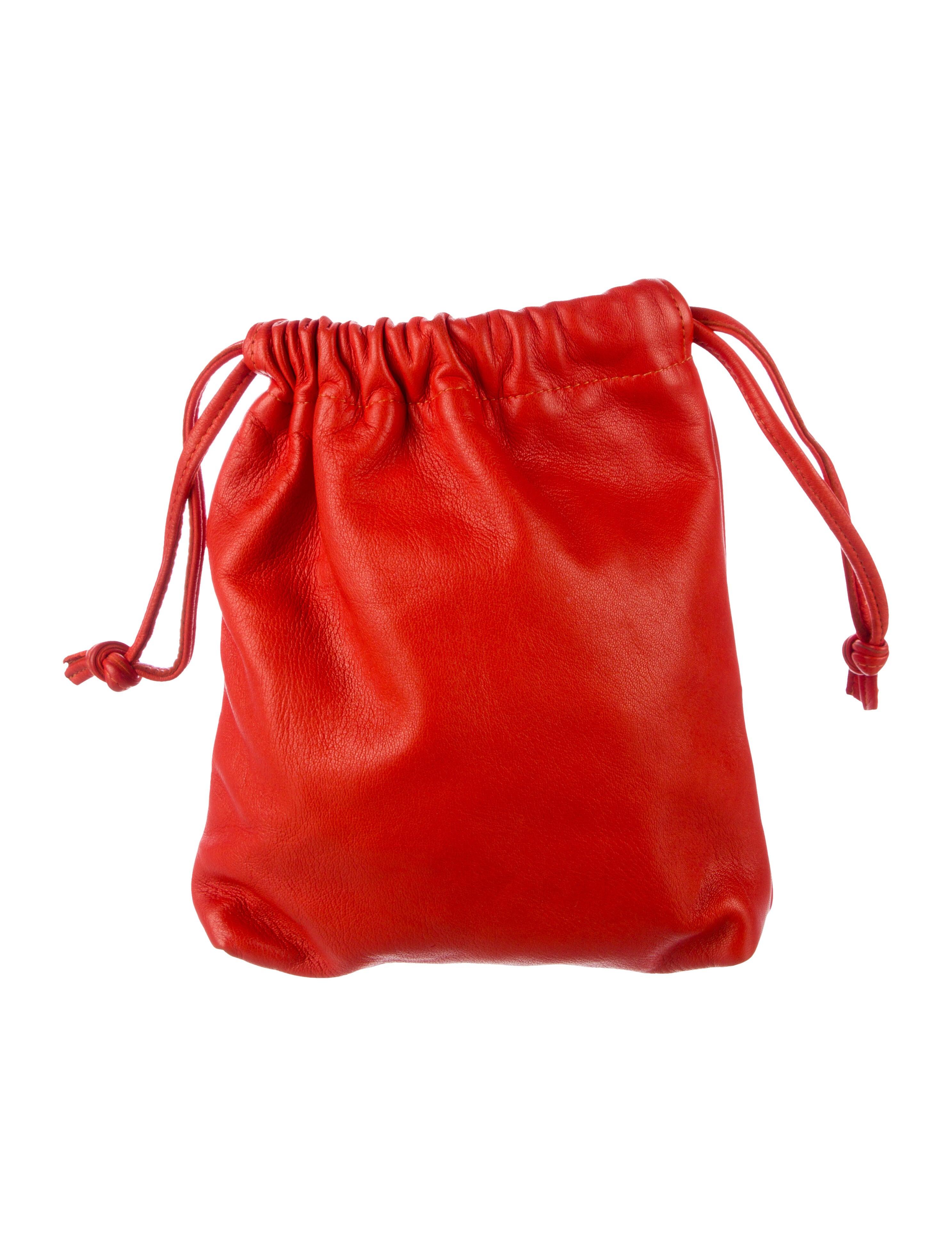 Clare V. Leather Cosmetic Bag