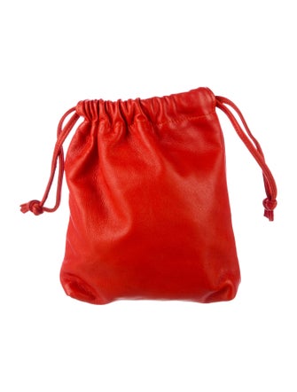 Clare V. Leather Cosmetic Bag