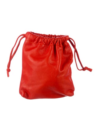 Clare V. Leather Cosmetic Bag