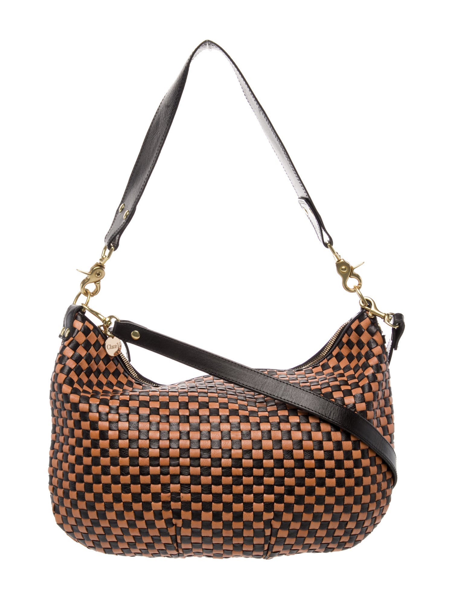 Clare V. Leather Shoulder Bag