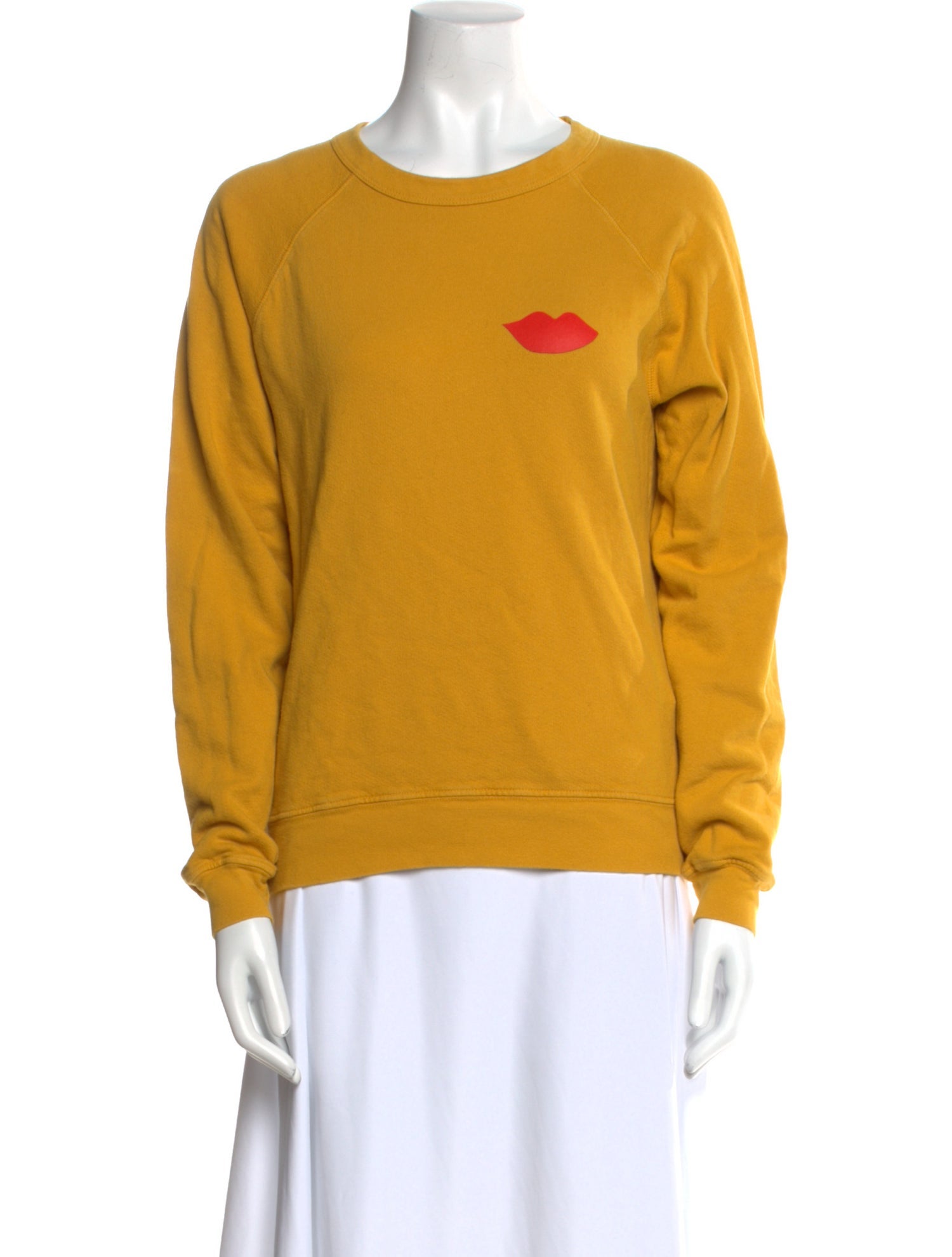 Clare V. Crew Neck Long Sleeve Sweatshirt