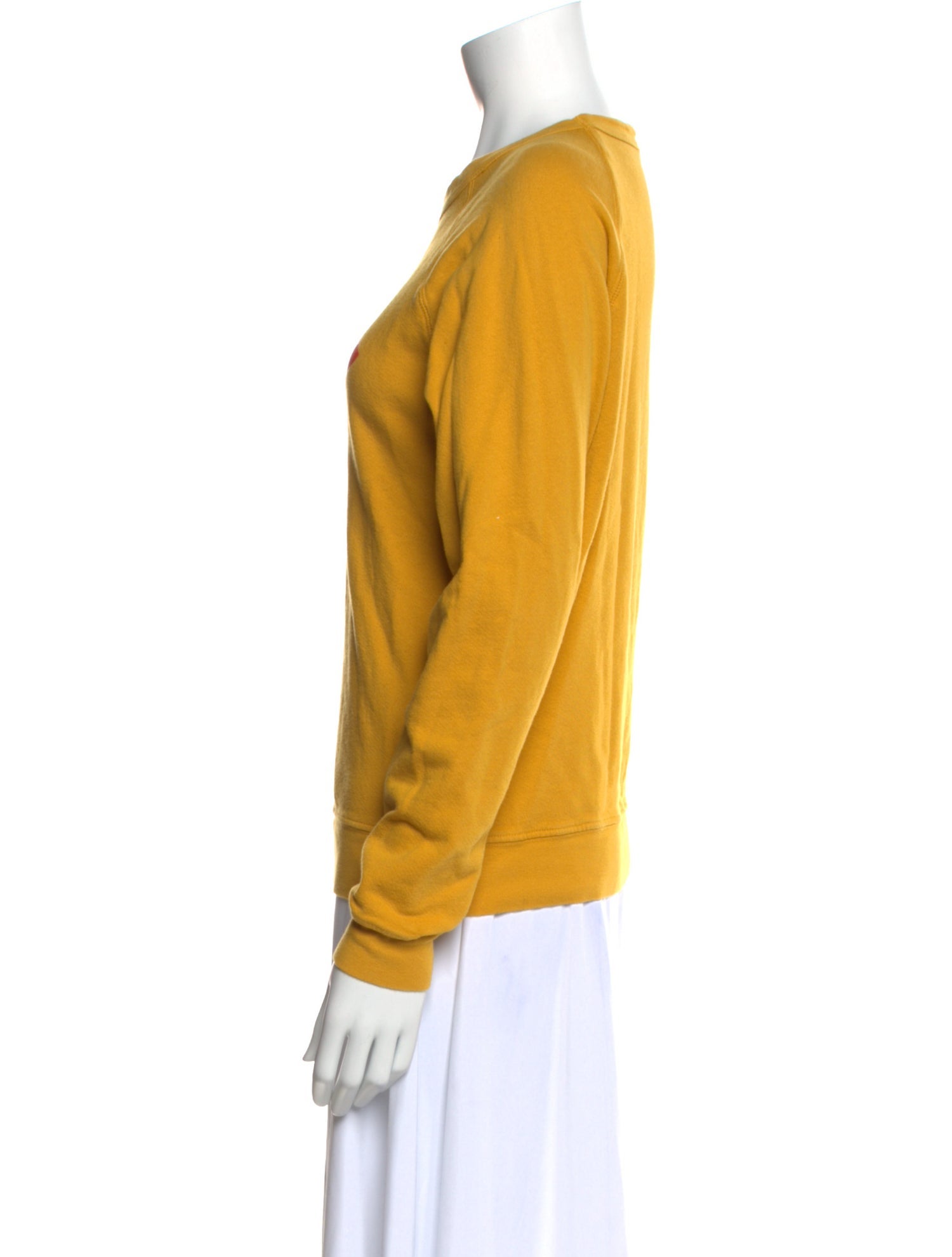 Clare V. Crew Neck Long Sleeve Sweatshirt