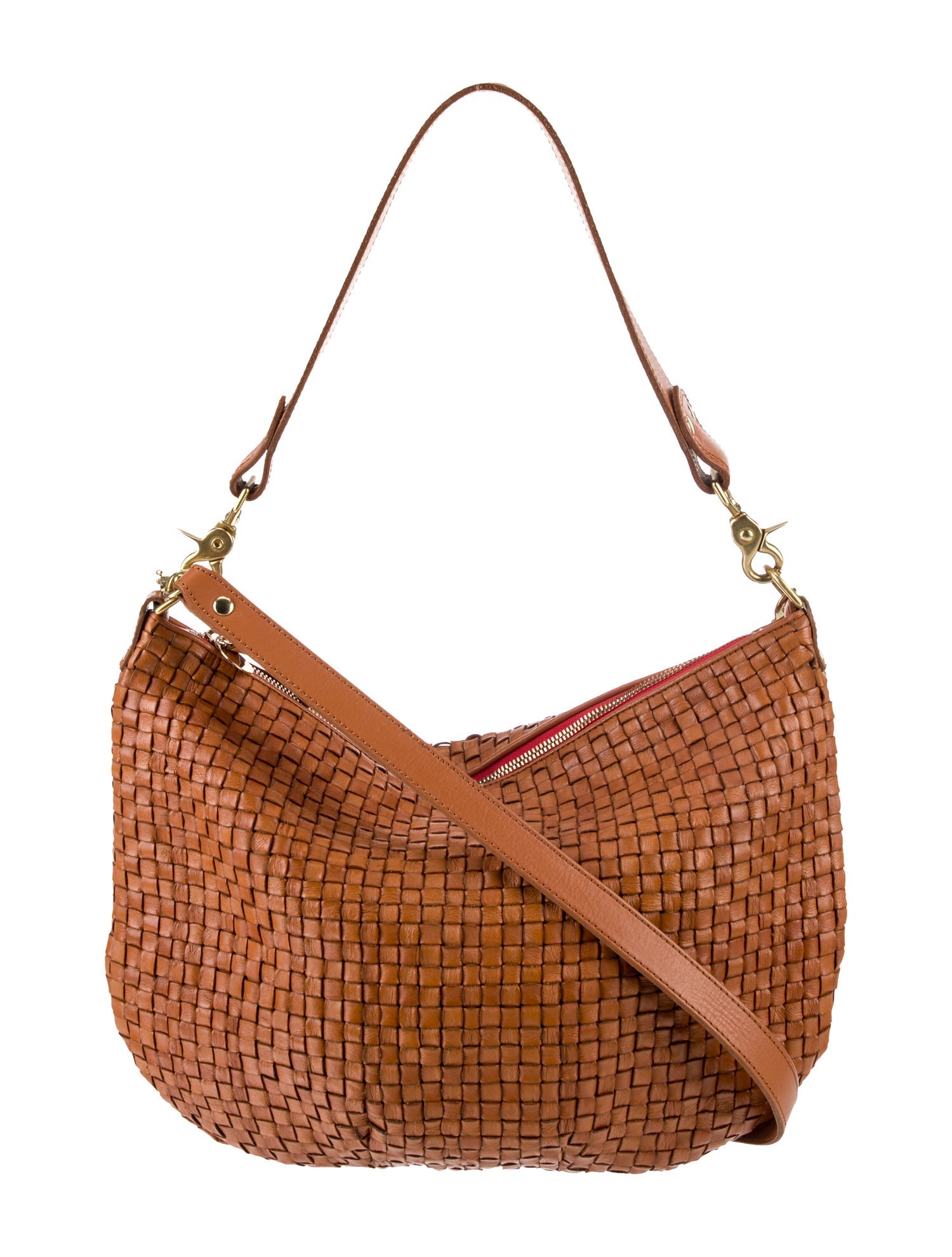 Clare V. Leather Shoulder Bag