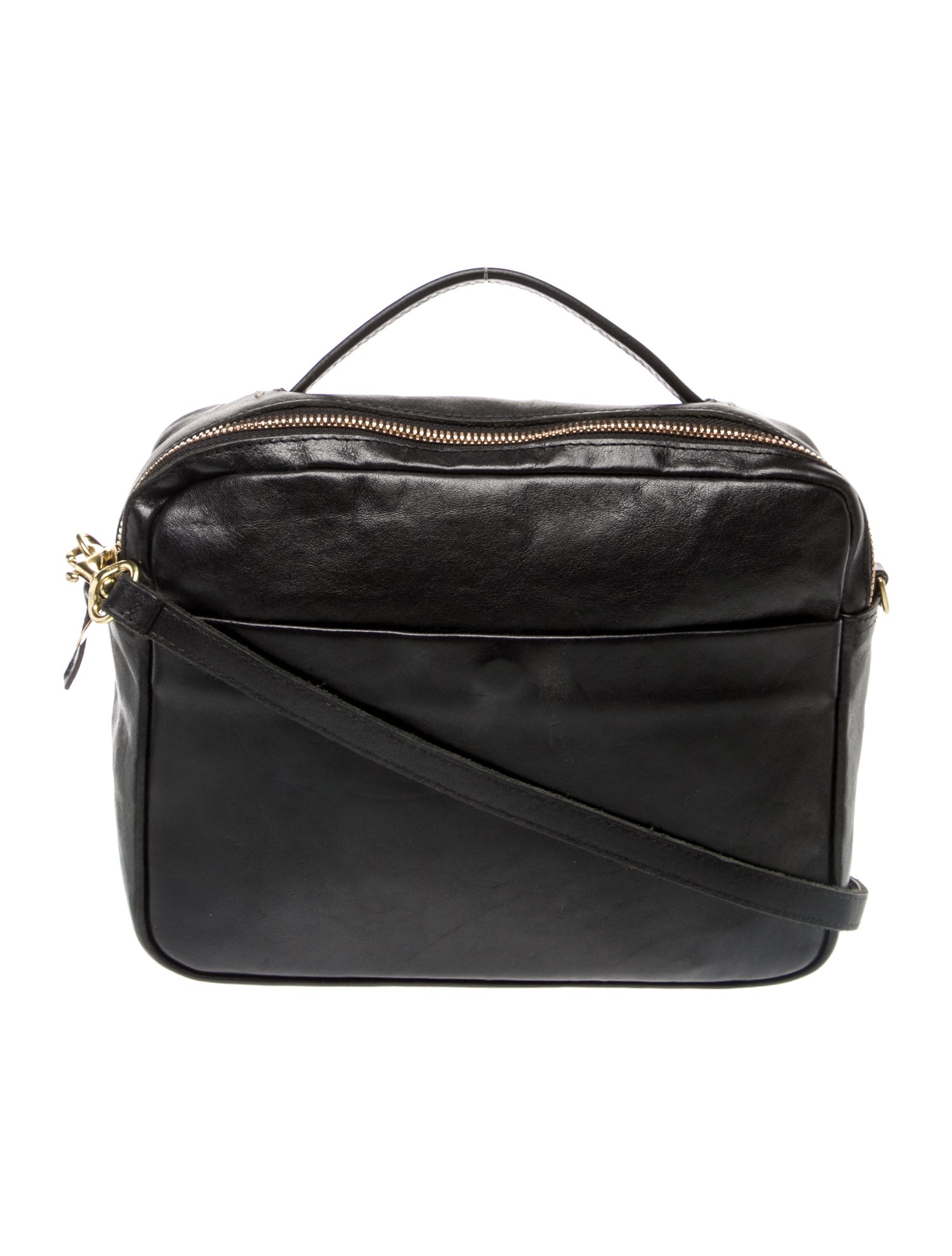 Clare V. Leather Crossbody Bag