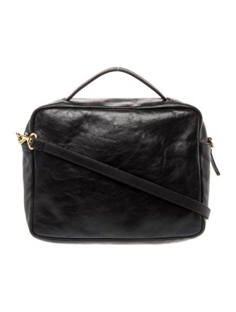 Clare V. Leather Crossbody Bag